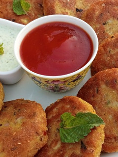 A picture of Crispy Aloo Tikki ❤🤤.