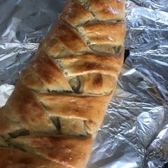 A picture of Chicken bread.