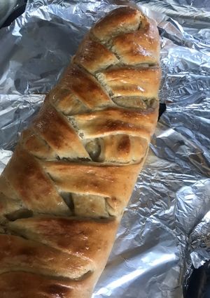 A picture of Chicken bread.
