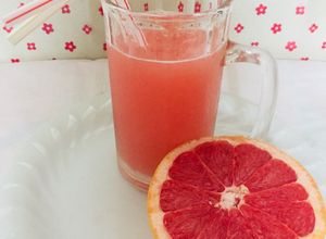 Una foto de Jugo de toronja!