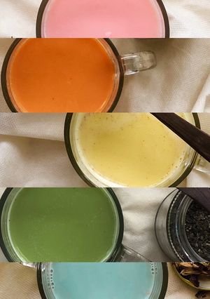 Foto resep Rainbow soy milk