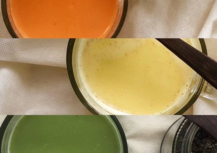 Langkah Mudah untuk Membuat Rainbow soy milk, Menggugah Selera