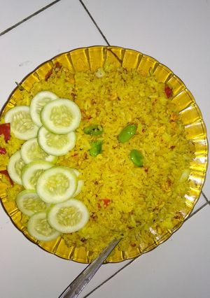 Foto resep Nasi goreng kuning kencur