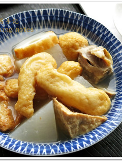 [甜不辣蘿蔔排骨湯]簡易家常菜 的食譜成品照片