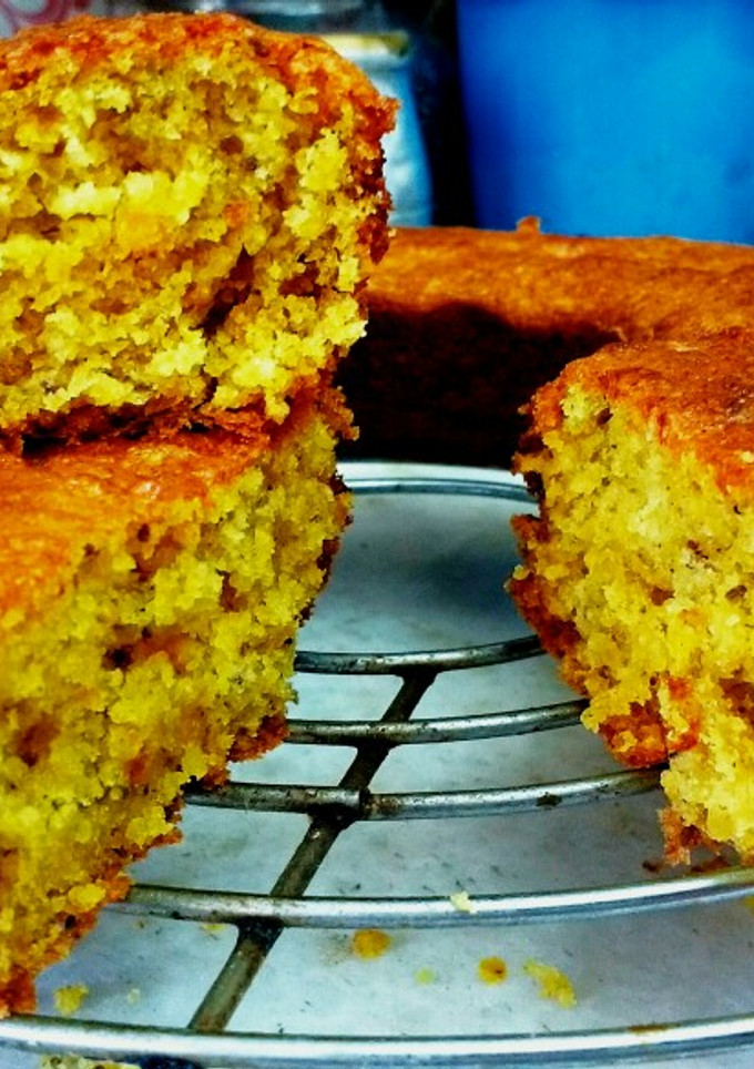 Una foto de Budín de naranja vegano en licuadora x 2 mangos