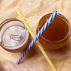 A picture of Caramel mojito mocktail.