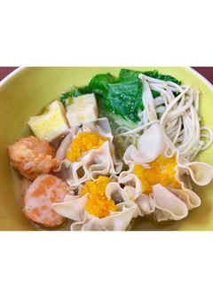 Foto resep Siomay Udang & Ayam Simple (suki kuah, baso tahu, batagor & dimsum)
