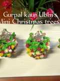 Mini Christmas trees🎄