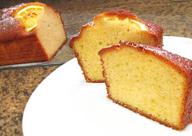 Bizcocho de avena y limón