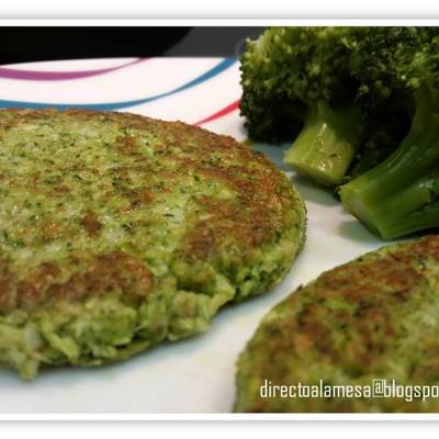 Hamburguesas de brócoli Receta de DirectoALaMesa- Cookpad