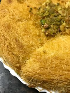 صورة لوصفة الكنافة