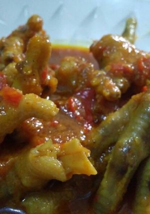 Foto resep Ceker pedas ranjau