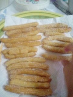 Una foto de Churros deliciosos