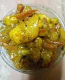 Sweet and spicy mix veg Pickle