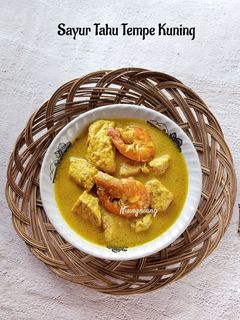 Foto resep Sayur Tahu Tempe Kuning