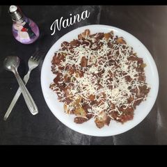 A picture of Roti nachos.