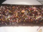 Gambar brownis panggang sprinkle