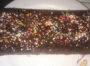 Foto resep Bronies panggang sprinkle