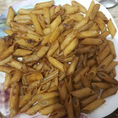 Easy and tasty pasta A picture of Easy and tasty pasta.