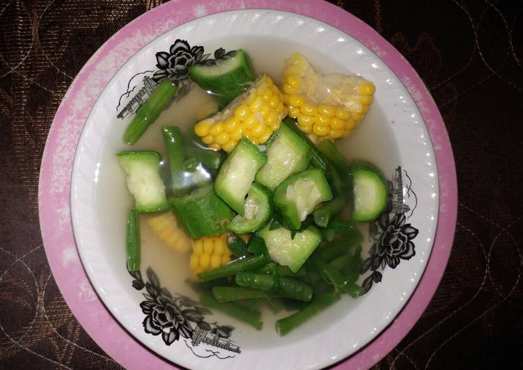 Bening jagung kacang panjang dan oyong
