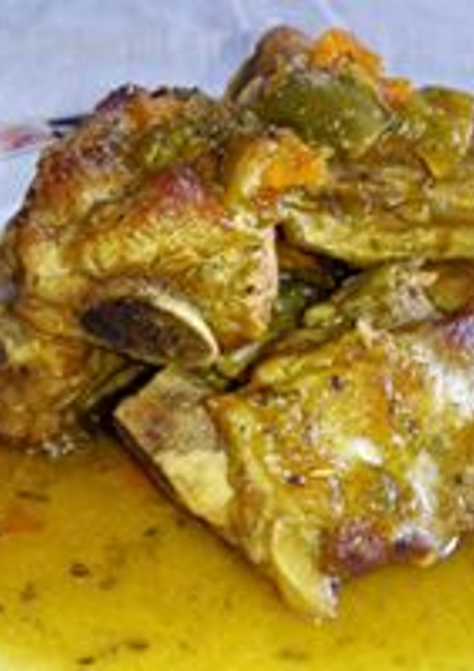 Una foto de Costillas de cerdo a la cerveza