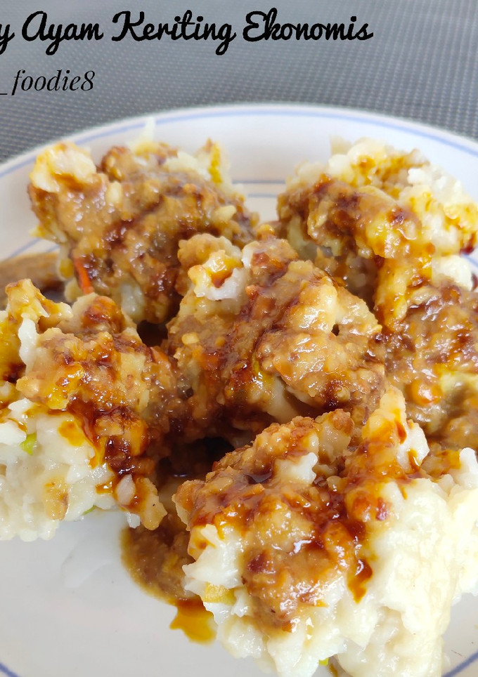 Foto resep Siomay ayam keriting ekonomis