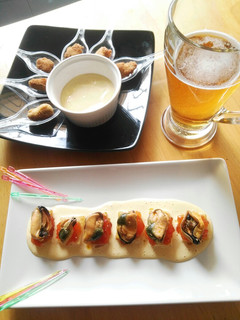 Una foto de Aperitivos de mejillones (tapa)