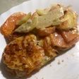 Gratin pommes de terre patates douces