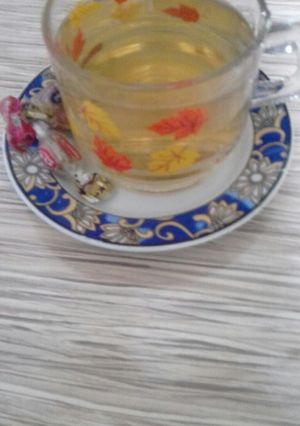عکسی از دستور دم کردن چای سبز
