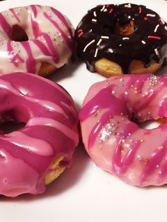 صورة لوصفة دوناتس امريكية 🍩🍩☕