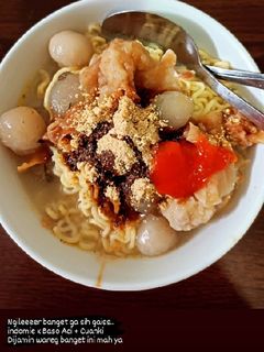 Foto resep Simply Snack series : Cilok isi kornet takaran sendok