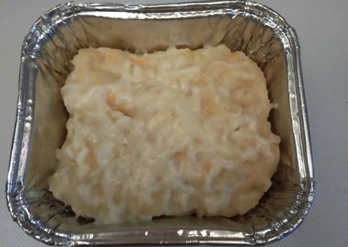 Steamed Potato Macaroni Schotel mpasi