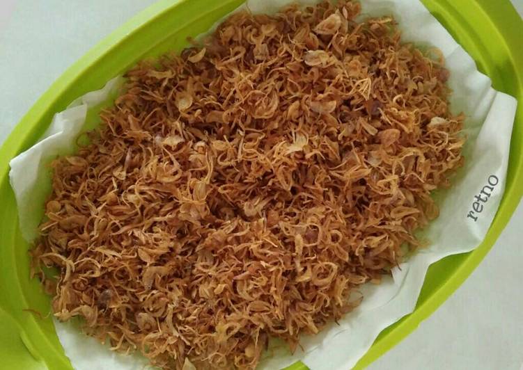 Resep Bawang goreng renyah oleh mamaruli - Cookpad