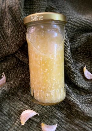 عکسی از دستور نگهداری سیر (روغن طعم دار)