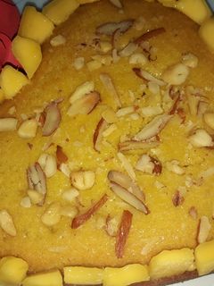 मैंगो नट केक (mango knot cake recipe in Hindi) रेसिपी मुख्य फोटो