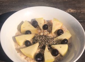صورة لوصفة وجبة الشوفان بالقرفةOatmeal