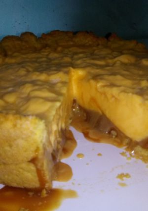 Una foto de Tarta de flan