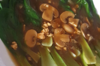 Resep Pokcoy Jamur Tumis Bawang Putih Enak