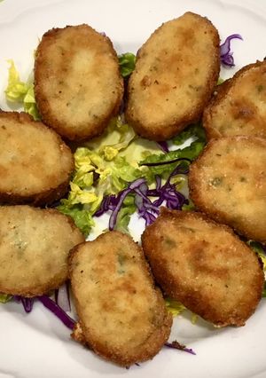Foto principal de Nuggets de pollo y espinacas
