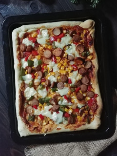 Foto resep Pizza Beefcorn Crust