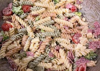Fresh, Serving Recipe Bacon Cheddar Ranch Pasta Salad Delicious Simple Fresh, Serving Recipe Bacon Cheddar Ranch Pasta Salad Delicious Simple