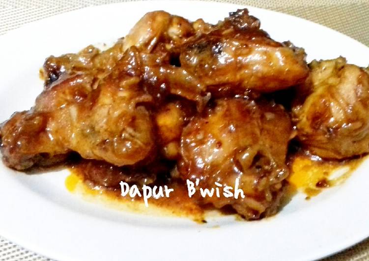 Resep @ENAK Ayam Goreng Saos Mayonaise menu masakan harian