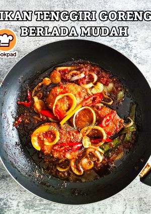 Gambar Ikan Tenggiri Goreng Berlada Mudah