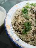 Green pulao
