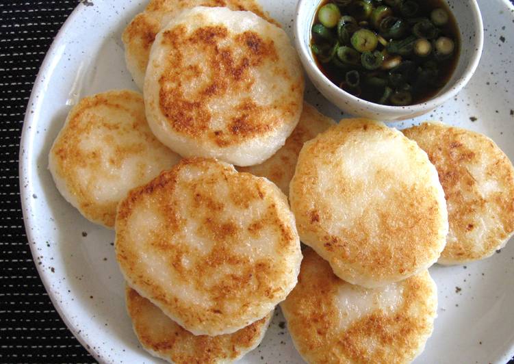 Simple Way to Make Super Quick Homemade Daikon Mochi