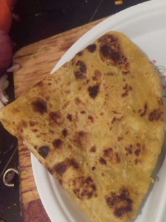 A picture of Carrot chapatis.