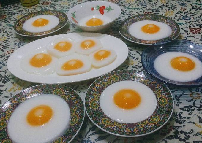 Resep Puding telur ceplok oleh Lely Ardesi - Cookpad