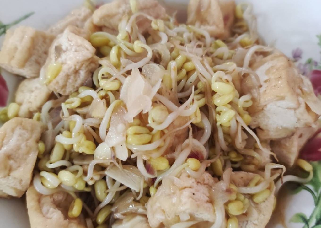 Tumis Tauge Tahu