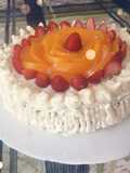 Torta frutal sin azúcar