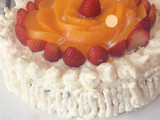 Torta frutal sin azúcar